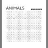animal word search