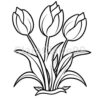 20 Unique Flower Coloring Pages - Image 2